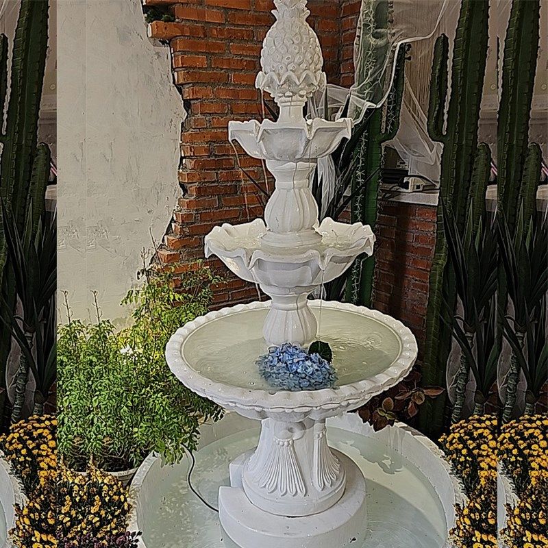 花园庭院阳台装饰简约流水水景鱼池大型创意室内户外欧式婚庆喷泉,家居饰品,流水摆件,淘宝优惠券,粉丝福利购,淘宝优惠卷