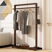 挂衣架落地衣帽架宿舍房间客厅新名宿转角置衣架可移动多功能晾衣