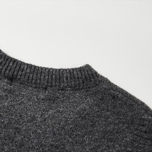 2023新款宽松针织马甲女外穿百搭学院风秋圆领冬马海毛衣背心叠穿