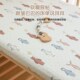 宝宝纯棉纱布床笠新生婴儿夏季 床垫套幼儿园儿童定制床单a类 薄款