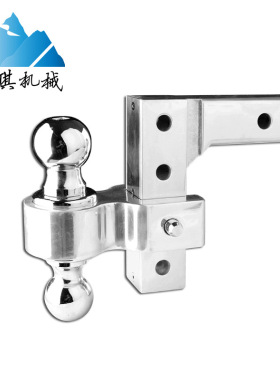 10000LBS精抛可调节铝臂 流氓改装可调拖车钩 配2