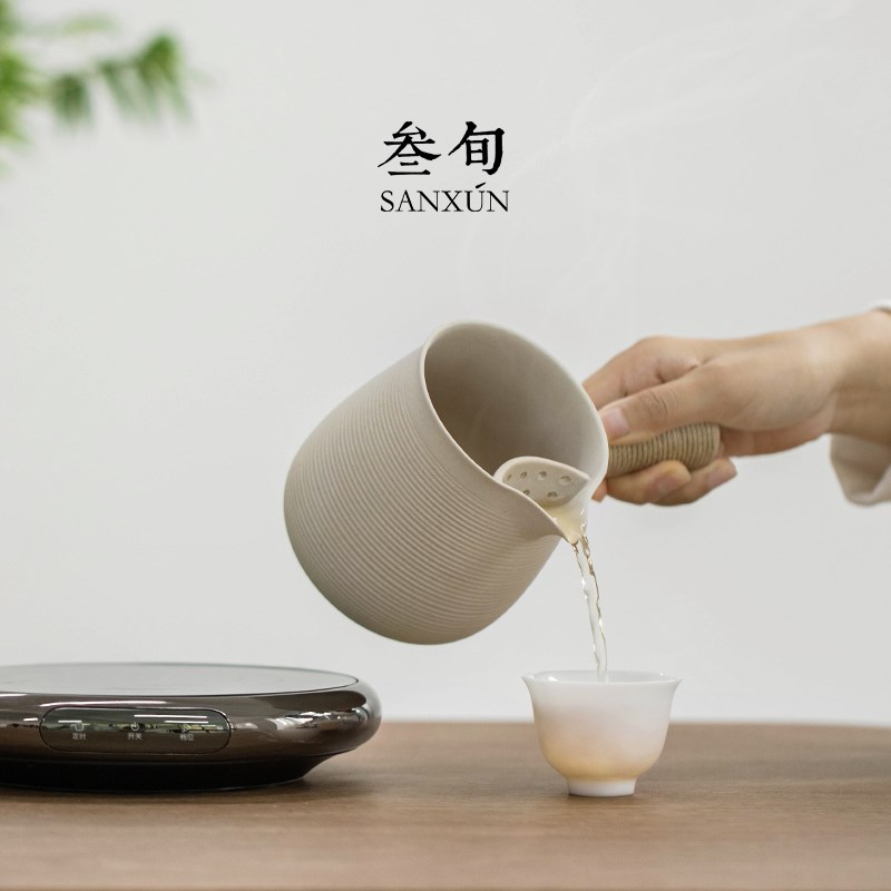 叁旬粗陶罐罐茶围炉煮茶壶家用小型烤奶茶泡茶壶电陶炉煮茶器套装