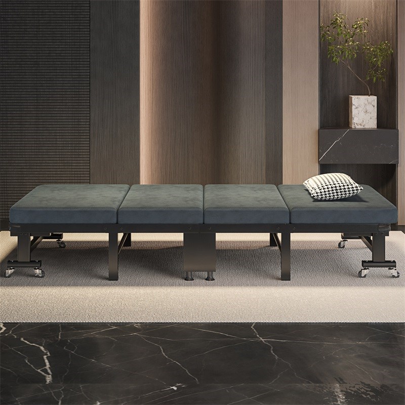 折叠床办公室午休床单人小床书房家用简易便携硬板临时用床经济型