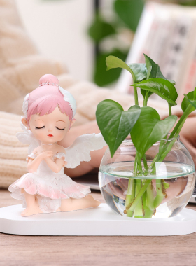 轻奢芭蕾女孩家居摆件客厅装饰品酒柜茶几书柜办公室桌面小摆设