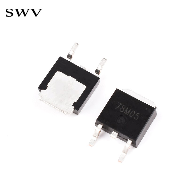 5V三端稳压管L7805CV LM 78L05 78M05 SOT23/89 TO92/252/220芯片