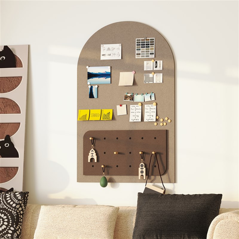 羊毛毡墙贴拍立得照片相片墙软木墙展示板留言洞洞置物版墙面装饰