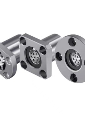 圆法兰线性滚珠衬套LNE23/LNG23/-6 8 10 12 13 16直线加旋转运动