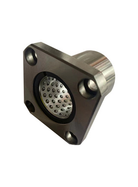 方形法兰线性滚珠衬套LBHS/LBHSW6 8 10 12 16 20直线旋转运动