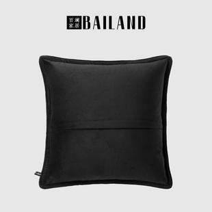 YH37雪尼尔松绿虎山法式中古沙发客厅抱枕轻奢靠垫腰枕