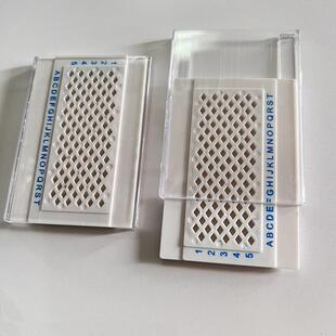 透射电镜载网盒50、100孔抽拉式TEM透射电子显微镜样品盒铜网盒