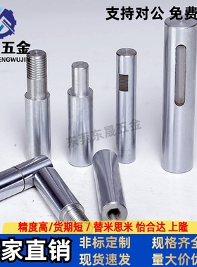 导向轴 一端内螺纹型SCD01/02/06/07/21/22/51-D6 8 10-L100-M4