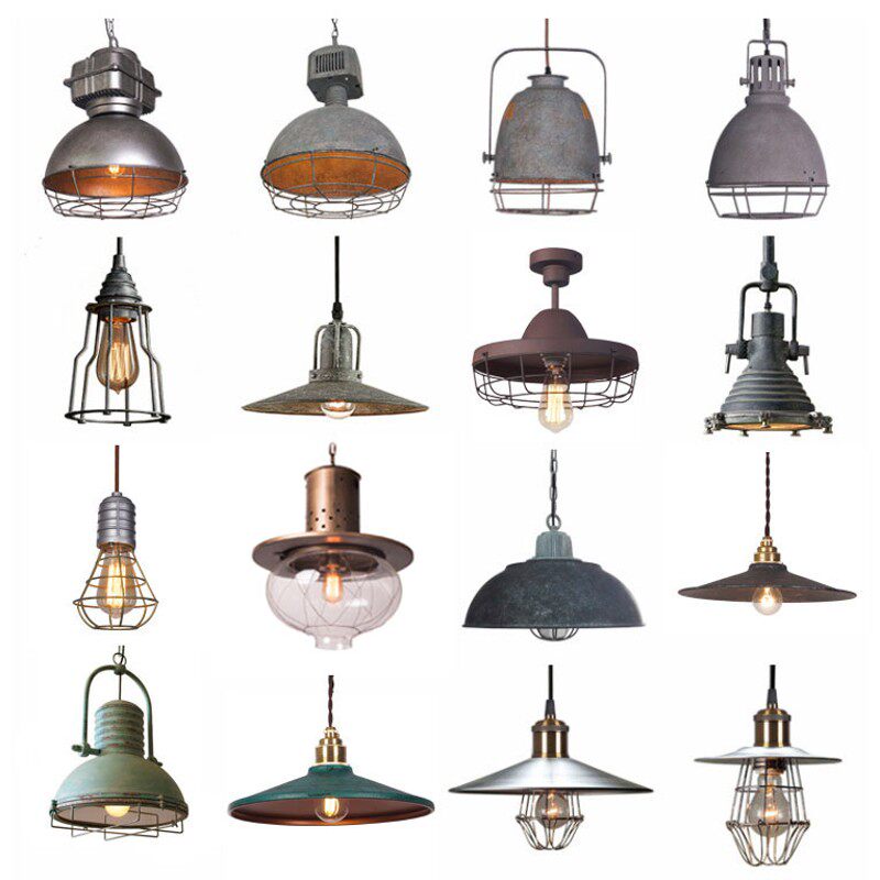 金属质感复古工业风吊灯创意个性咖啡厅灯罩酒吧饭店装饰灯具,家装灯饰光源,酒店/宴会厅/餐饮吊灯,淘宝优惠券,粉丝福利购,淘宝优惠卷