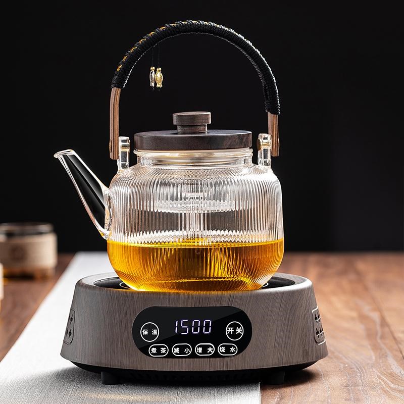 煮茶器加厚蒸煮一体提梁茶壶电陶炉装烧水泡茶壶