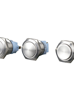 M西普金属按扭复位关无灯防水按扭关复位自锁922mm