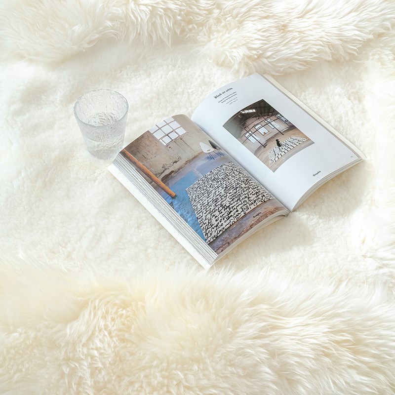 视觉味道客厅手工羊毛地毯飘窗沙发垫床边毯加厚整张羊皮定制