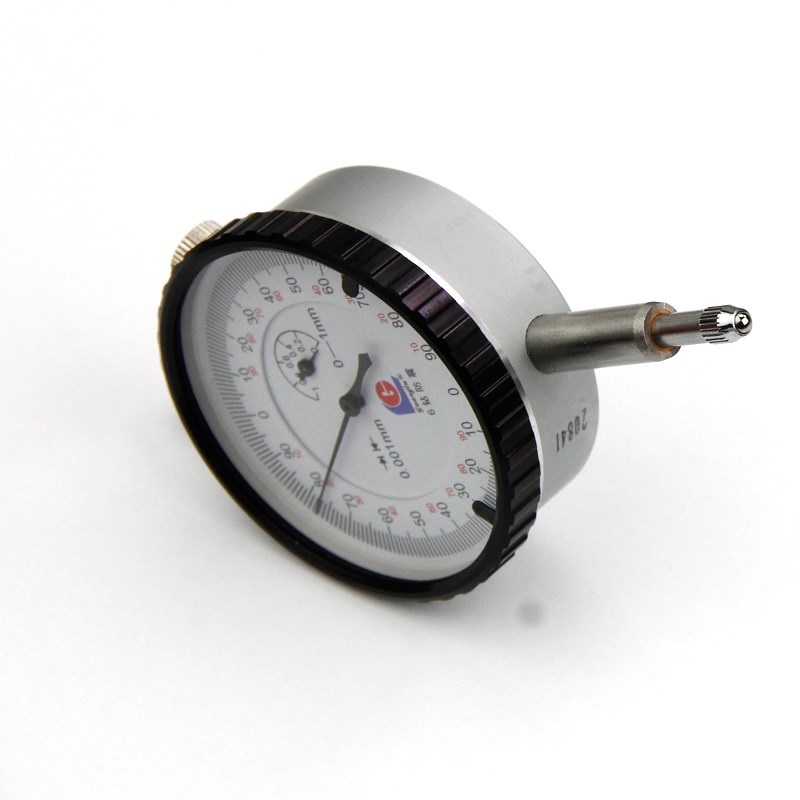广陆千分表机械式0.001指针表盘示数指示表0-1mm直销全国