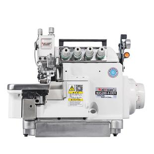 凯同旋直电动差上下步锁动边机四线厚驱KX 料同步包缝机锁边 5200