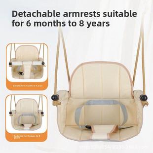 儿童秋布千秋室内外家庭门框ACT庭院室外杠婴儿单挂椅秋千婴儿千