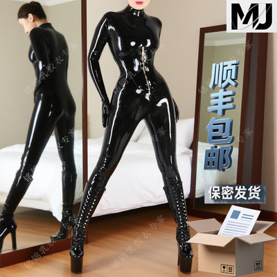 铭锦胶衣全包乳胶衣连体紧身衣定制cos服