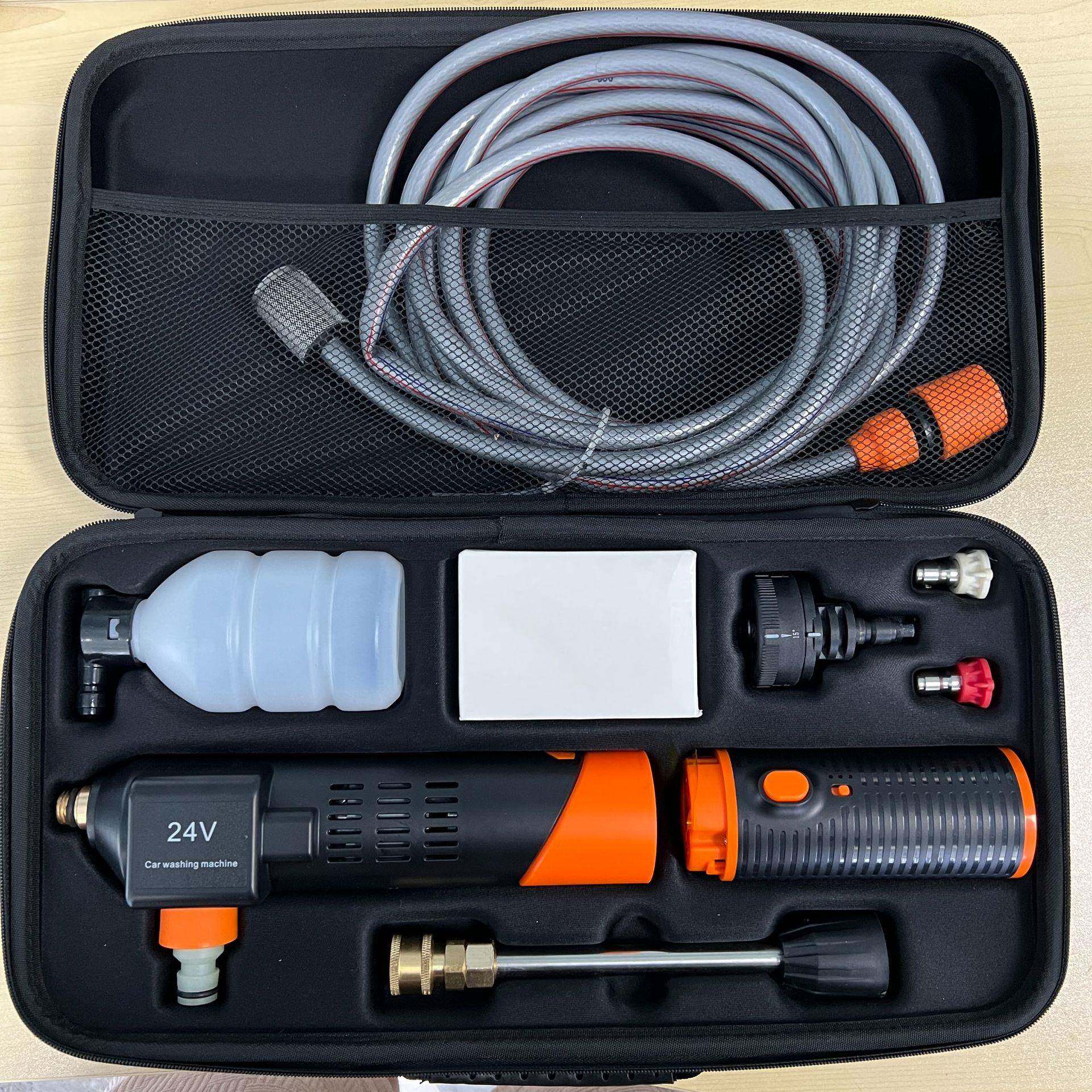 无线洗车机电动家用洗车神器便携式锂电池高压水枪无线洗车机