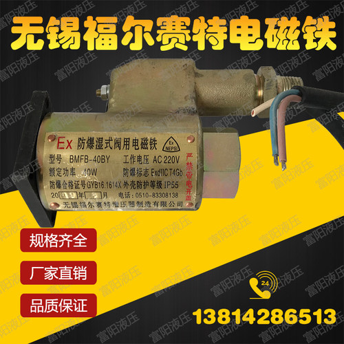 EX防爆湿式阀用电磁铁BMFB-40BY