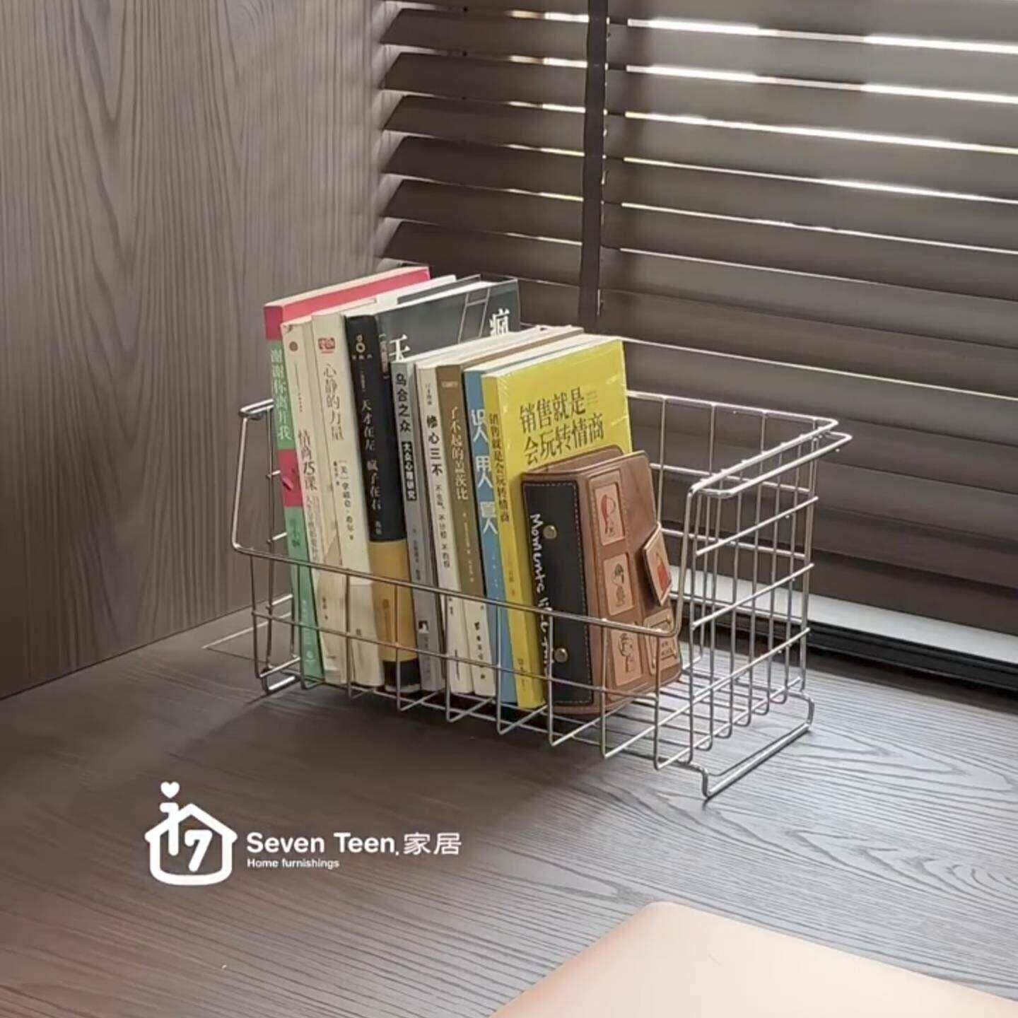 不锈钢浴室挂篮家用淋浴间可拆卸洗发水沐浴露挂篮洗漱台面置物架