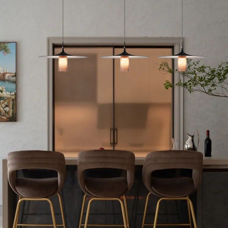 后现代设计师创意飞碟吧台极简工业风个性咖啡吧玻璃卧室吊灯,家装灯饰光源,餐厅吊灯,淘宝优惠券,粉丝福利购,淘宝优惠卷