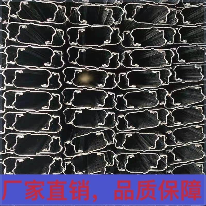 加厚大棚卡槽卡簧压膜槽防风铝合金纳米种植养殖固定棚膜凹槽