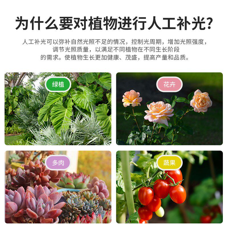 光联天下 软管夹子生长灯ld全光谱小型绿植补光,家装灯饰光源,植物生长灯,淘宝优惠券,粉丝福利购,淘宝优惠卷