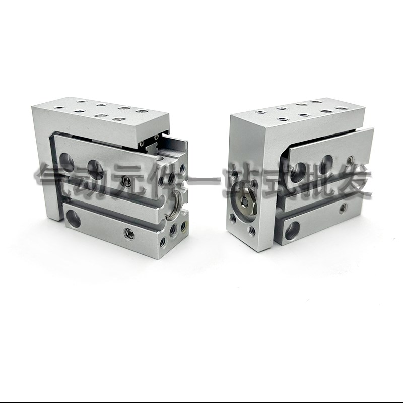 滑台气缸HLH6/10/16/20X5X10X15X20X25X30X40X50X60X70X80X100-S