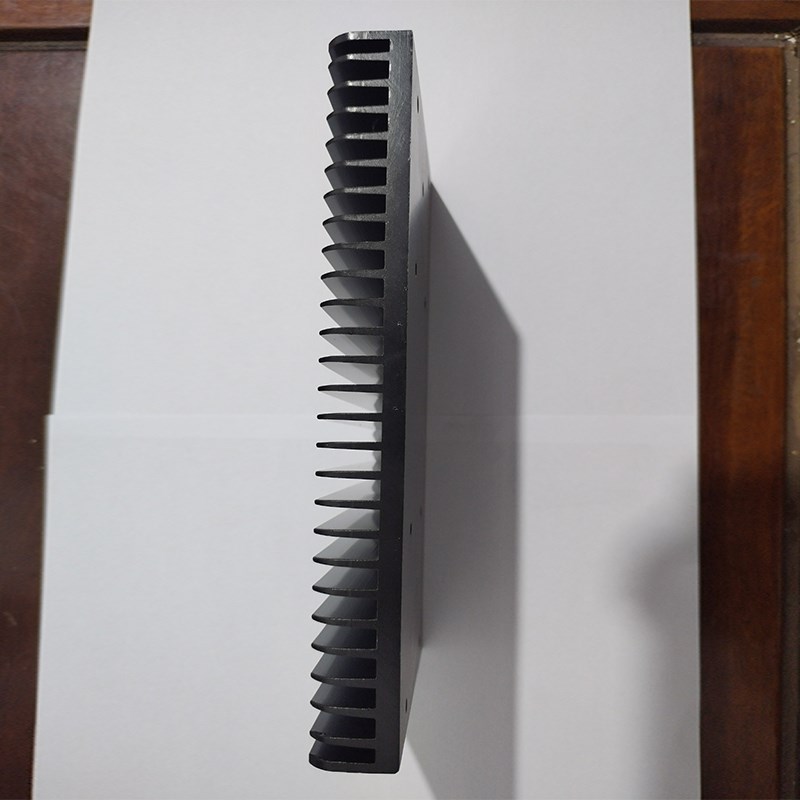 散热片铝型材电子散热器电路板大功率高密齿宽高鳍片铝合金