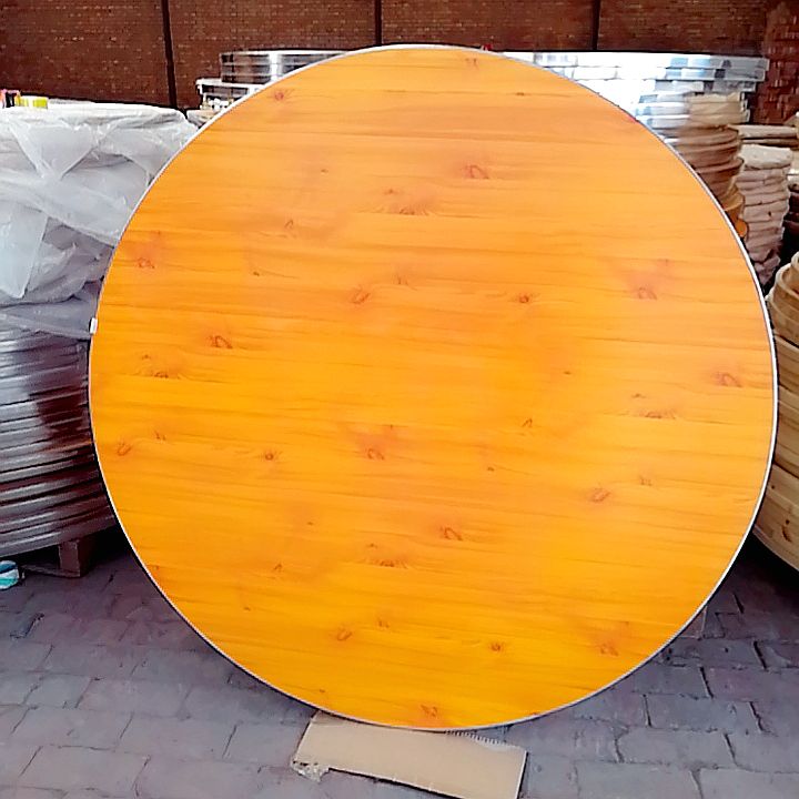 圆餐桌面台面板正圆形家用酒席圆桌台面板酒店饭店火锅圆桌面