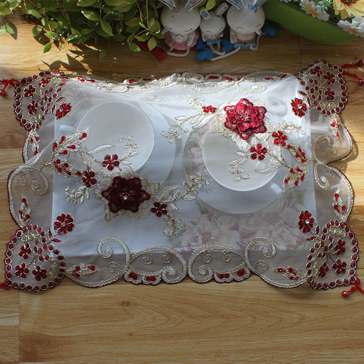 白色欧式现代蕾丝茶具茶盘杯子床头柜茶几多用防尘盖巾家纺小,居家布艺,桌布,淘宝优惠券,粉丝福利购,淘宝优惠卷