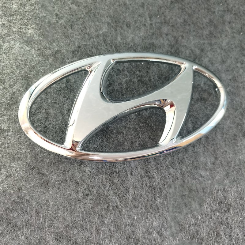 适用于19款菲斯塔车标银色前保险杠标志菲斯塔中网标志后尾门标