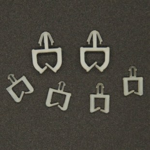 千只装插销式电线束线固定座飞机头卡扣缆线卡子光纤整理口扣W