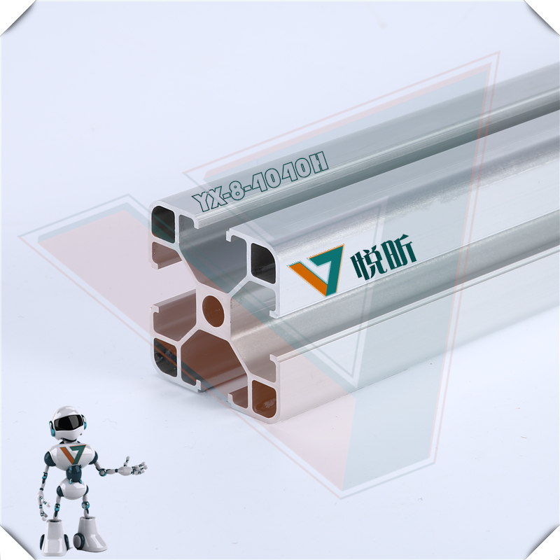 防护栏铝型材4040隔断铝型材4040H工业铝型材广告框架型材