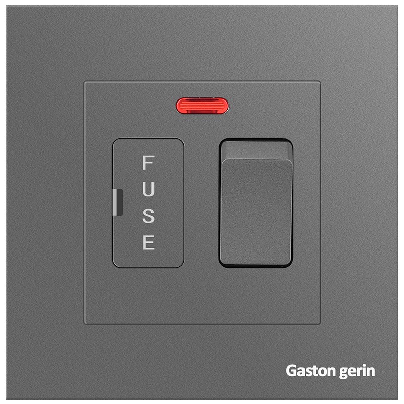 8型菲士苏插座港式菲苏接线冷气保险丝FUSE开关制接线苏暗装