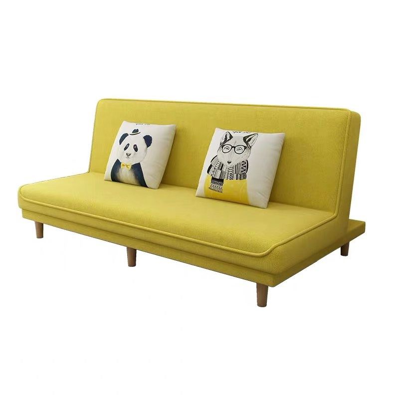 客厅小户型布艺沙发出租房公寓多功能两用可折叠沙发床可拆洗