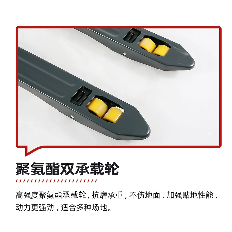 加力HELI电动叉车轮架SL15L3承载轮80X60力臂块小轮支架轮轴配件