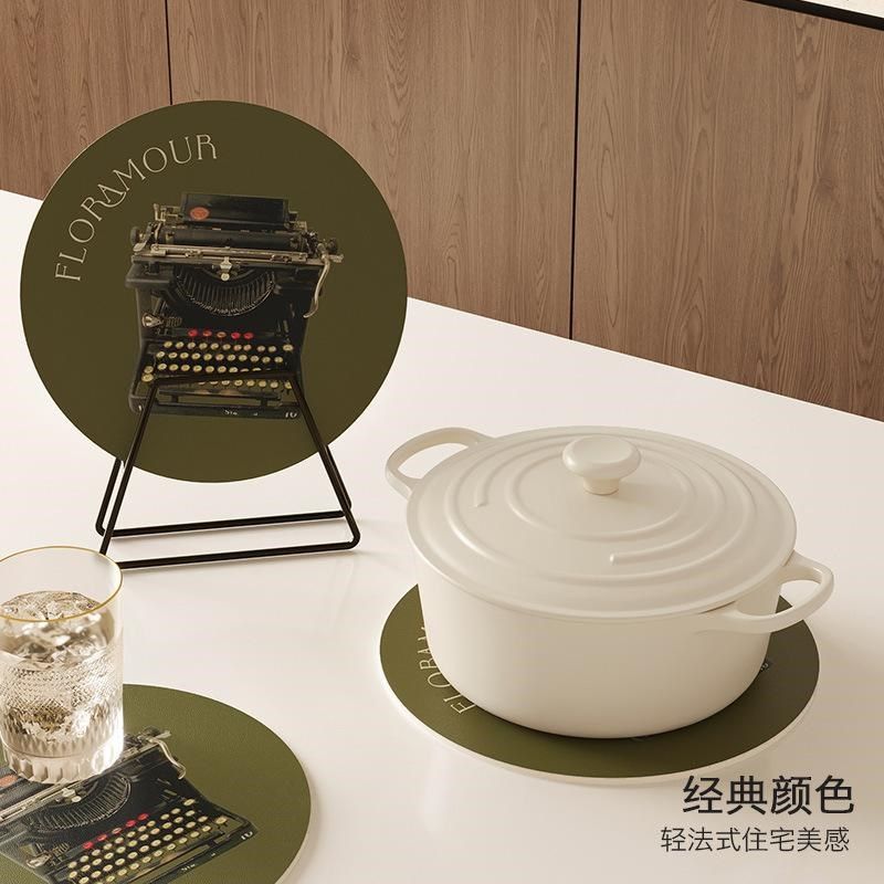 餐桌碗垫盘垫隔热垫高级感餐具垫杯垫吸水防烫餐垫沥水垫圆形垫子,居家布艺,餐垫,淘宝优惠券,粉丝福利购,淘宝优惠卷