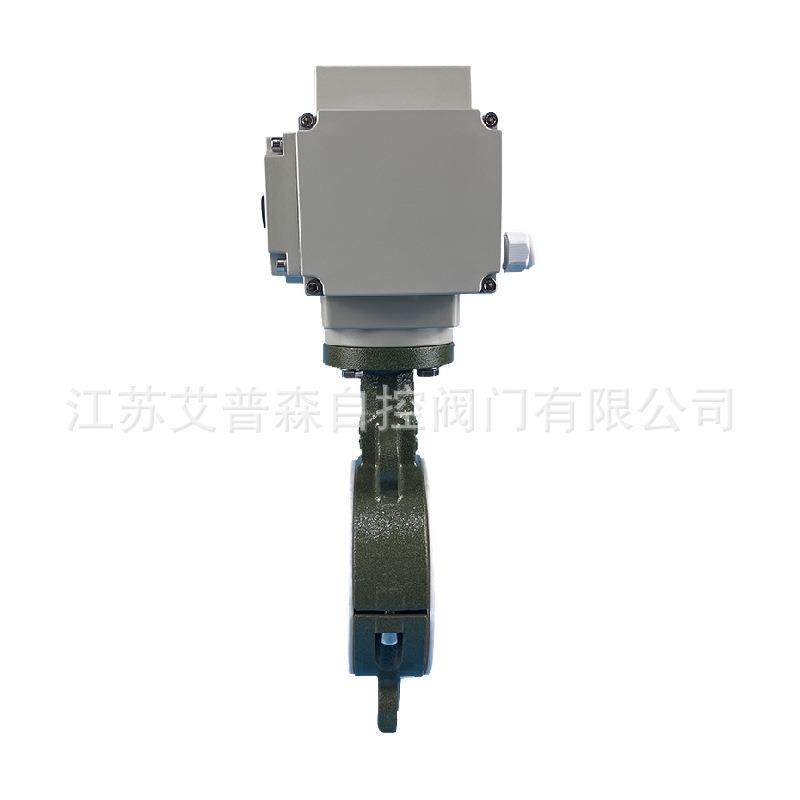 耐酸碱腐蚀流体控制阀D971F46-16电动全衬聚四氟乙烯对夹蝶阀