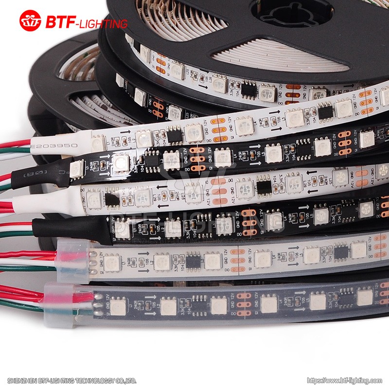 V全彩led灯带W2811芯片RGB灯活动专用防水可编程幻彩灯条