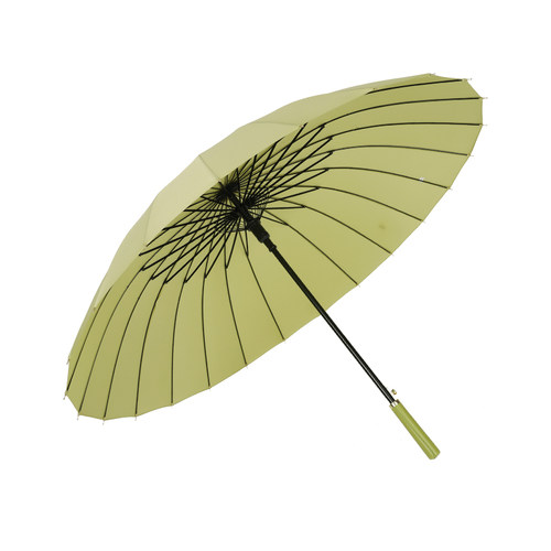 2骨自动长柄雨伞男士加大号加固抗风暴雨结实黑色商务定制直杆伞