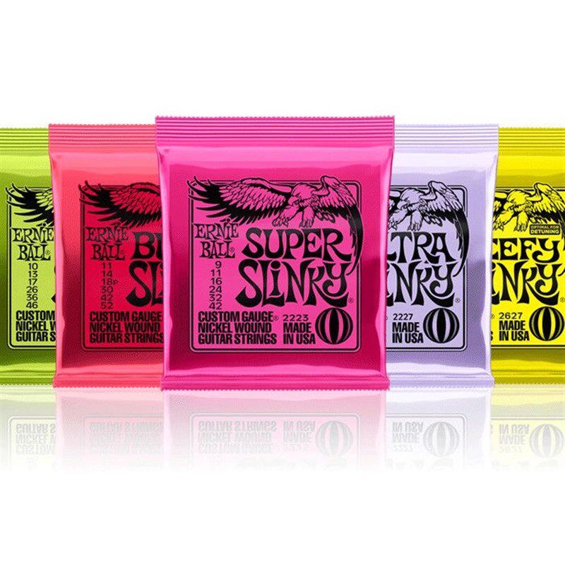 美产E电吉他弦Enie ll 222琴弦222镀镍电吉他弦 一六根装