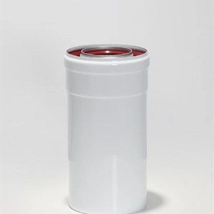 燃气壁挂炉烟囱管层加长烟道铸铝冷凝采暖炉排烟直管弯头