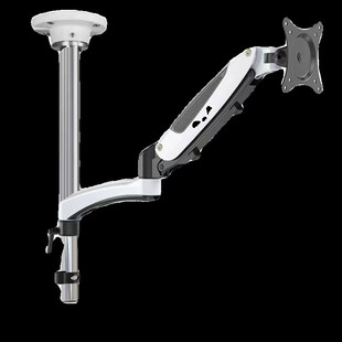 长臂猿电脑显示器支架升降伸缩旋转吊装架桌面正装显示屏幕支架