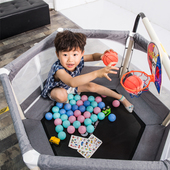 儿童家用室内亲子蹦床带护网儿童蹦床跳跳床宝宝蹦床宝宝睡床