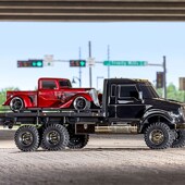 遥控电动平板运输车拖车攀爬车