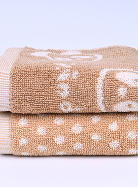 天彩【中国彩棉】B 彩棉小熊童巾CMMJ7180/7179/混装