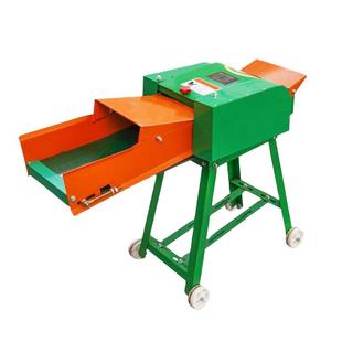 小型铡草机家用养殖牛羊220V干湿两用玉米秸秆粉碎机切草机碎草机